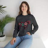 Floral Christmas Highland Crewneck Sweatshirt {H&H exclusive}