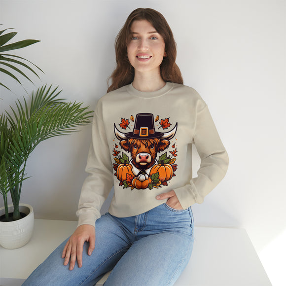 Thanksgiving Highland Crewneck Sweatshirt {H&H Exclusive}