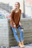 Brushed Thermal Waffle Tunic