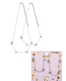 Gold Mama & Mini Station Necklace Sets