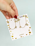 Gold Mama & Mini Station Necklace Sets