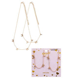 Gold Mama & Mini Station Necklace Sets